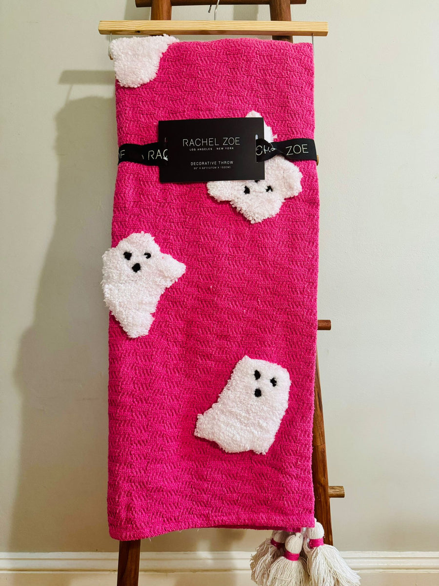 Rachel Zoe Ghost hot and Bat Throw Blankets