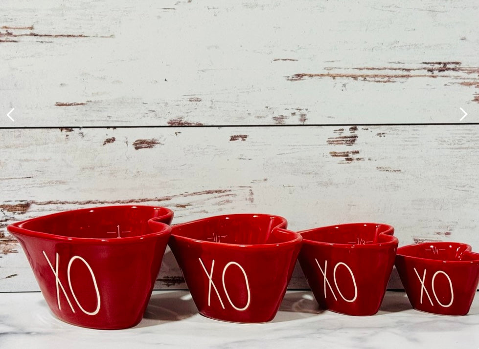 Rae Dunn Red deals Measuring Cups