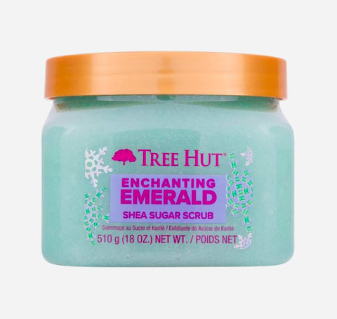 Enchanting Emerald Shea Sugar Tree Hut Scrub