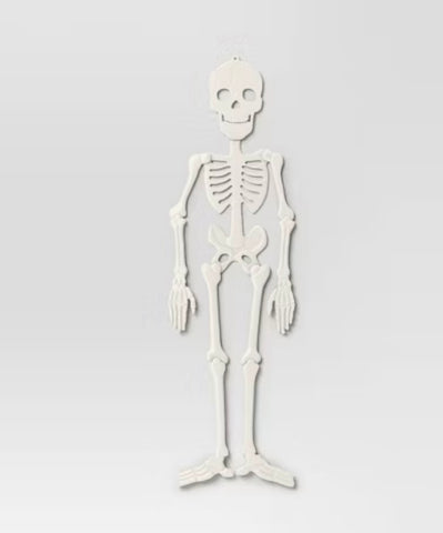 59" Jointed Skeleton White