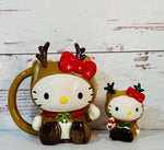 Hello Kitty Reindeer Mug & Figurine Set