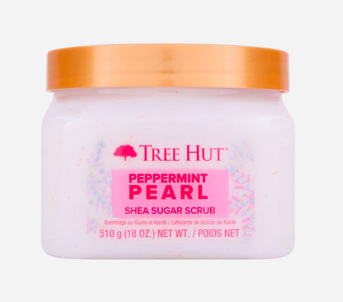 Peppermint Pearl Shea Sugar Tree Hut Scrub