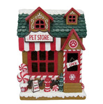 11 in Resin Gingerbread Pet Store