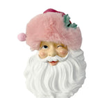 Pink Santa Wall decor 9x12