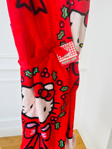 Hello Kitty Red Christmas Throw