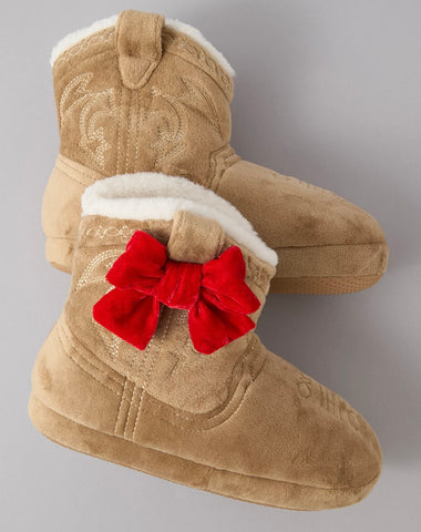 American Eagle Bow Slippers