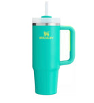 Turquoise Stanley H2.0 Flowstate 30oz Quencher