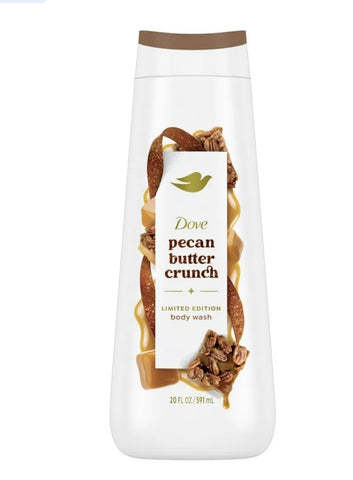 Dove Holiday Treats Body Wash Pecan Butter Crunch All Skin, 20 oz