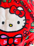 Hello Kitty Red Christmas Throw