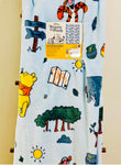 Winnie The Pooh Blue Silk Touch Throw Blanket, Twin Size