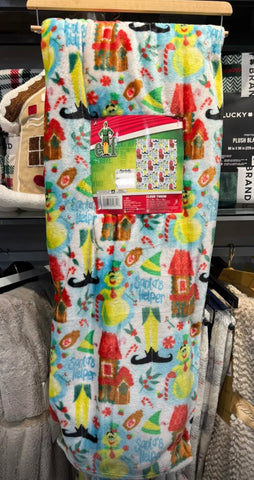 Buddy The Elf Christmas Throw In Stock Now