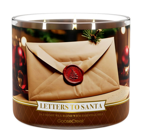 Letters To Santa 3 Wick Goosecreek Candle