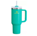 Turquoise Stanley H2.0 Flowstate 40oz Quencher