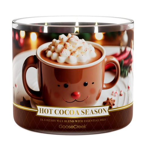 Hot Cocoa Season 3 Wick Goosecreek Candle