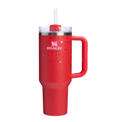 Stanley 40oz H2.0 Flowstate Quencher Tumbler - Valentine's Day Red In Stock Now