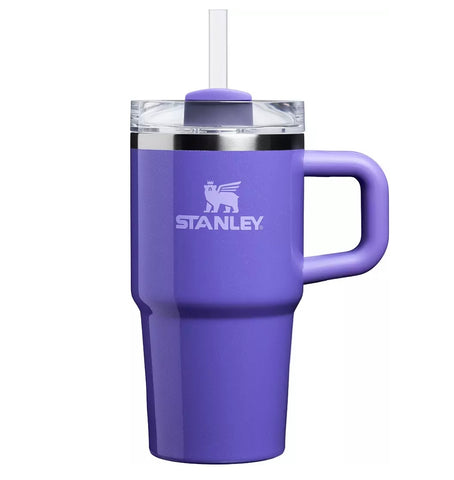 Stanley 20 oz. Quencher H2.0 Tumbler with Handle Dahlia Shimmer