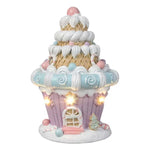 Mrs. Claus' Bakery Cupcake Gingerbread House, 8"