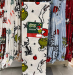 Grinch Stocking Oversized Throw