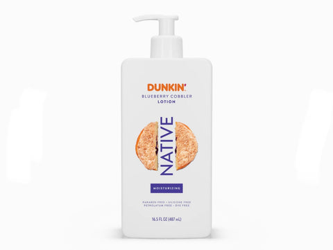 Dunkin Blueberry Cobbler Body Lotion by Native