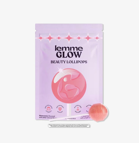 Lemme Glow: Beauty Lollipops