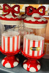 Red Bow Jar In Stock Now