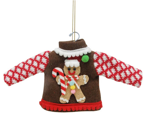 Ugly Sweater Ornament, 5.5"