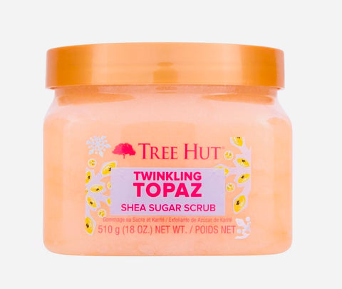 Twinkling Topaz Shea Sugar Tree Hut Scrub