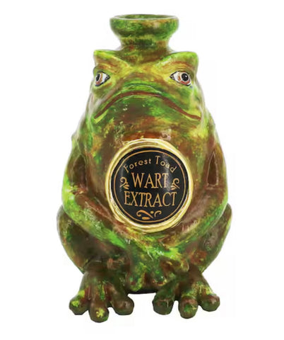 5.5" Forest Toad Wart Extract Bottle Tabletop Décor