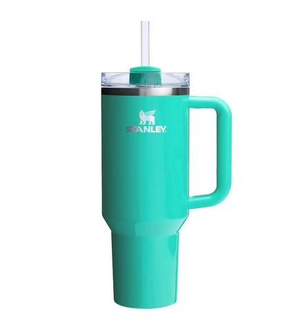 Stanley 40 Oz H2.0 Flowstate Quencher Tumbler Green – American Seasonal 