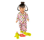 My Life As Poseable Grinch Sleepover 18 inch Doll, Brunette Hair, Blue Eyes