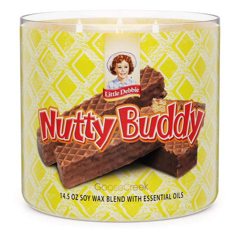 Nutty Buddy Little Debbie Goosecreek 3 Wick Candle