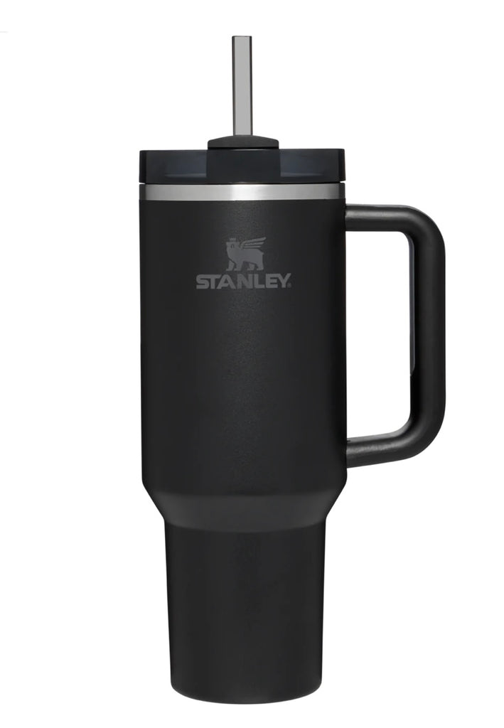  Stanley Quencher H2.0 FlowState Tumbler 40oz (Black) : Home &  Kitchen